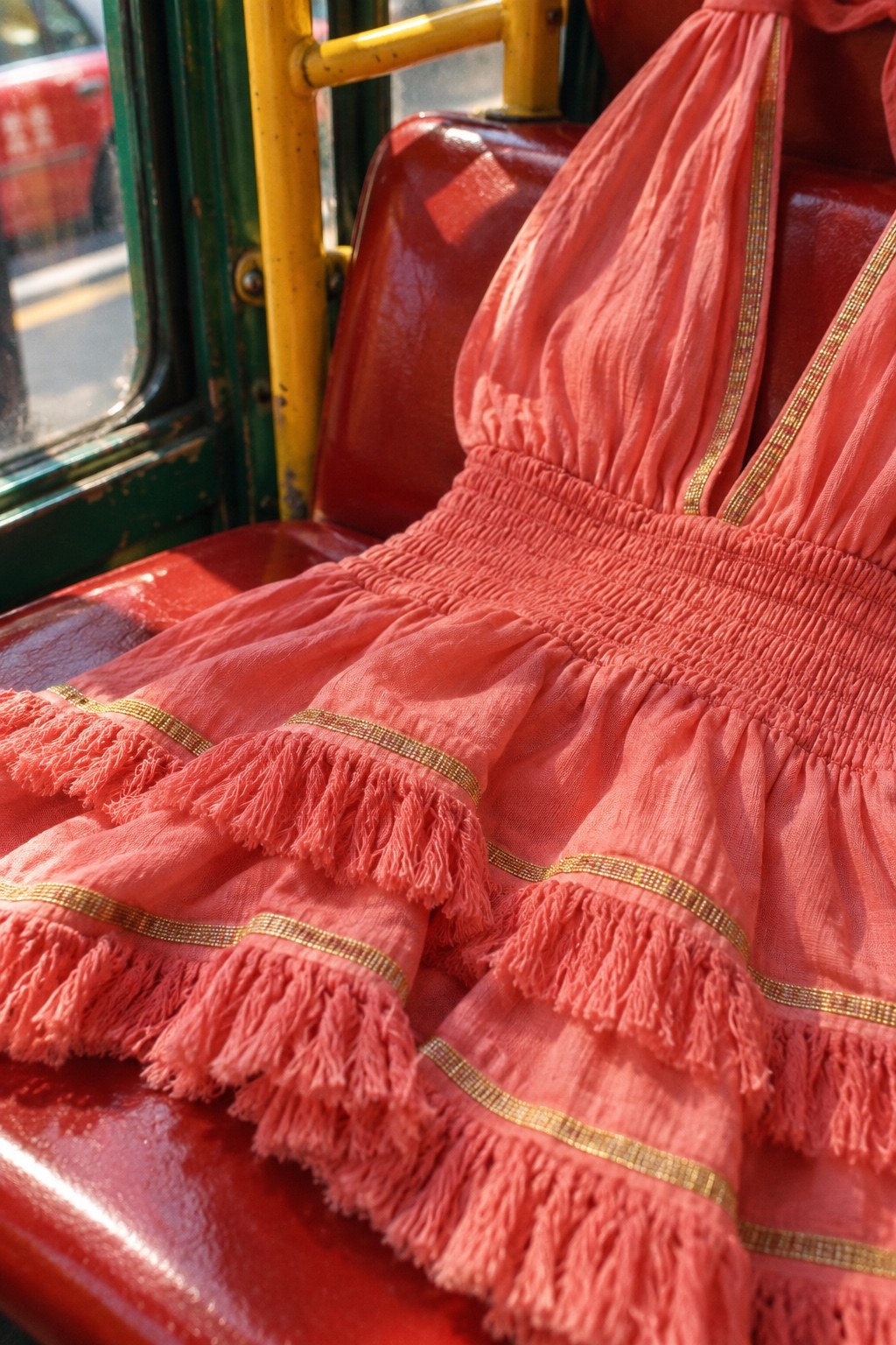 Ikat Perl Dress