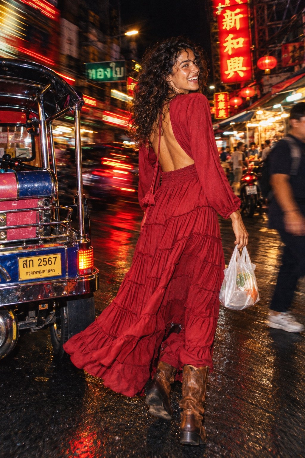 Sunset Long Dress