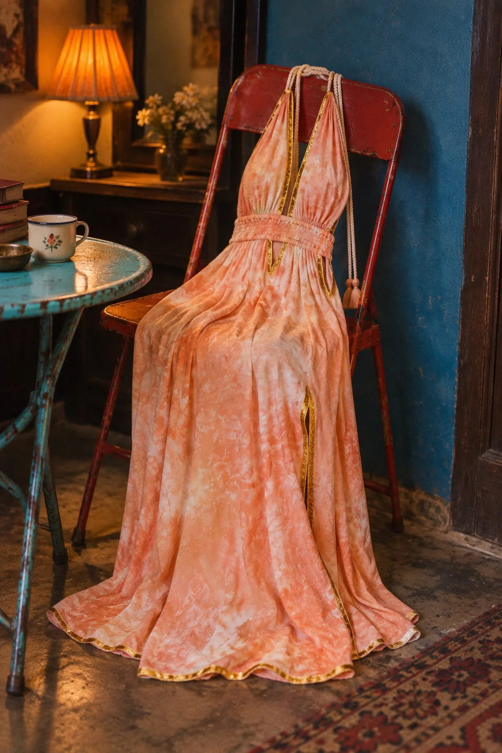 Arrow Long Dress